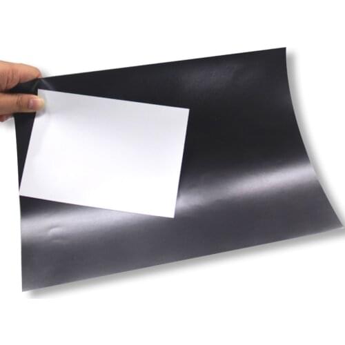 Self adhesive soft rubber Magnetic Inkjet Print Sheet board For Spellbinder Dies/Craft Strong Flexible Fridge Magnet 297x210mm