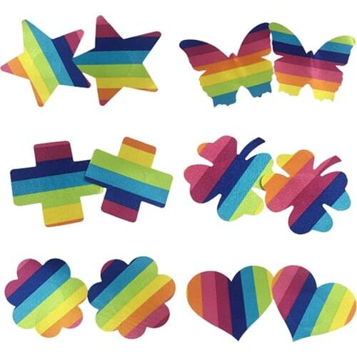 Self Adhesive Nipple Covers Women Sexy Lingerie Accessory Disposable Charm Women Breast Pasties Petals Chest Pad Sticker 1 pair