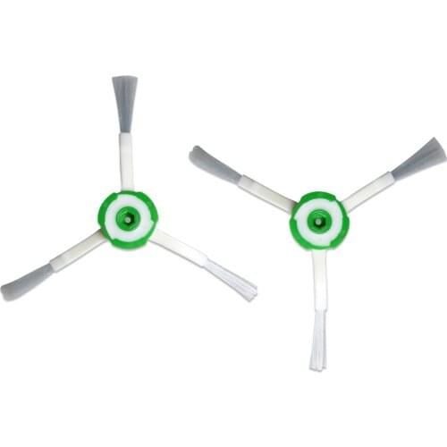 2pcs Green Side Brushes for iRobot Roomba I Series i7 E5 E6 Robotic Vacuum Cleaner Replacement Side Brush Parts Accessories