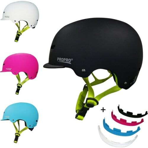 PROPRO Children Outdoor Sports Roller Skating Skiing Helmet Men Women Breathable Removable Cap Peak Sports Protectors Helmet
