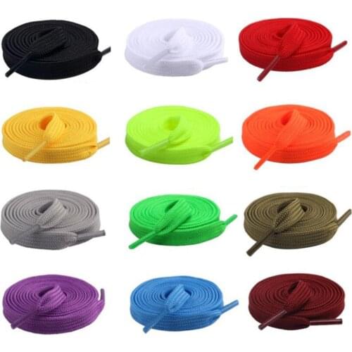 Candy Colors Shoelace A Pair of Classic Flat Double Hollow Woven Laces 120CM Sports Casual ShoeLace Strings Cords Unisex