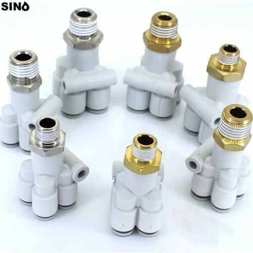SMC TYPE one-touch fittings 5 Way KQ2UD 04-01S KQ2UD04-02S KQ2UD06-01S KQ2UD06-02S Pneumatic fittiings