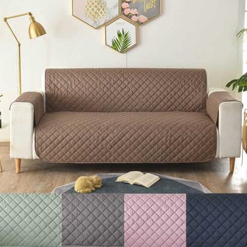 Waterproof Sofa Settee Slipcover Reversible Furniture Protector Cover Pet Cat Mat Recliner Chaise Longue Mattress for Dogs