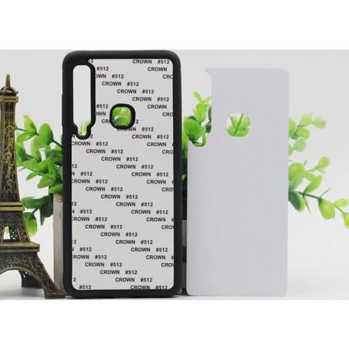 Wtsfwf DIY 2D Sublimation rubber silicone TPU+PC Blank Case for A9 2018 with Aluminum Inserts and glue 10pcs/lot