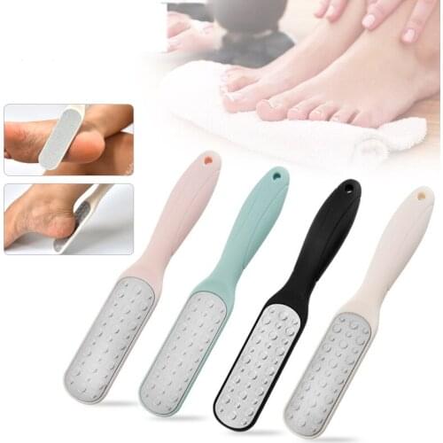 1PCS Professional Double Side Foot File Rasp Heel Grater Hard Dead Skin Callus Remover Pedicure File Foot Grater