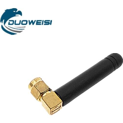 2.4G 2DBI SMA Male 90 Degree Wifi Omni Small Antenna Module Length: 5CM