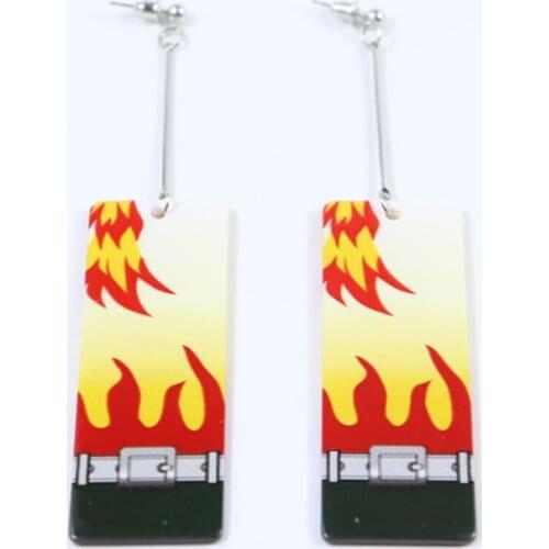 Japanese Anime Demon Slayer Keychain Kimetsu No Yaiba Metal Keyring Jewelry Comic Pendant Key Chains Cute Car Key Trinket NEW