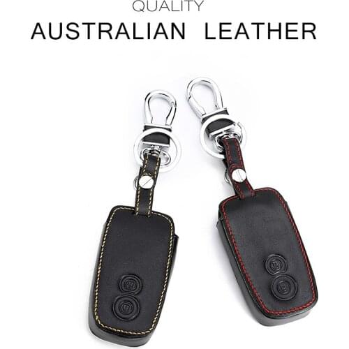 Key Cover Cases 2 Buttons Leather For Suzuki SX4 2007-2012 Vitara Swifts Smart Car Key cover Case