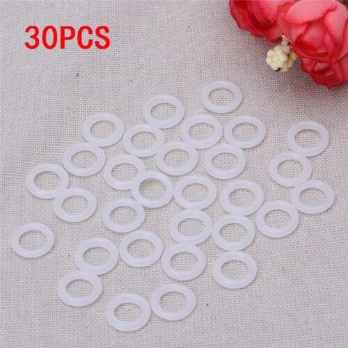 DIY Crochet Ring Circle Hook Plastic Craft Tool Accessory for Handbag Car Seat L4MF