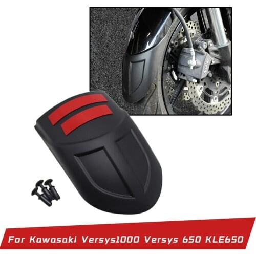 For Kawasaki Versys 1000 2012-2017 KLE650 Versys 650 2010-2017 Motorcycle Front Extender Hugger Mudguard Rear Fender