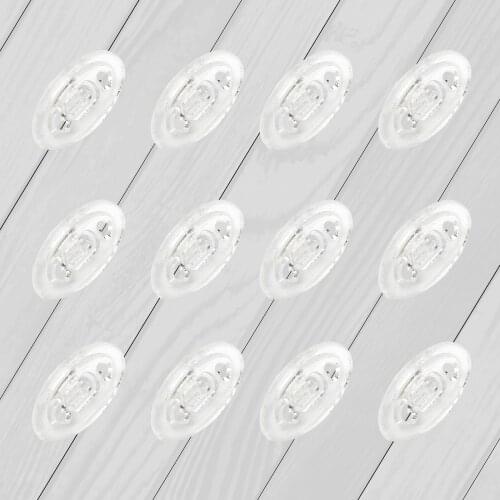 E.O.S Silicon Rubber Replacement Clear Nose Pads for OAKLEY Keel Blade OX3125 Frame Multi-Options