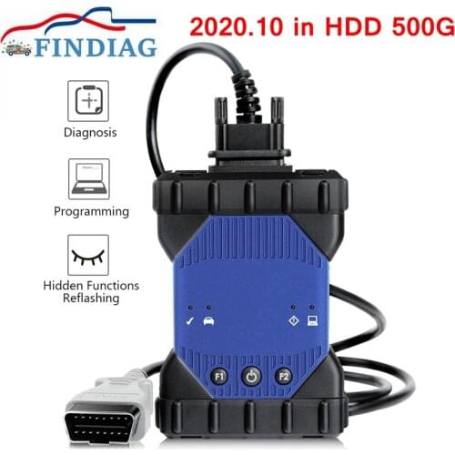 For GM MDI II WIFI USB Tech2 Multiple Diagnostic Interface 2 for GM MDI2 Scan Tool HDD V2020.10 MDI2 Support Multi-Languages