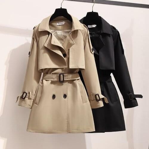 Pritee Cryshoes Women's Short Trench Coats