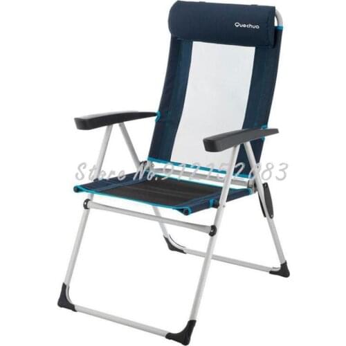 Outdoor folding recliner portable lazy armchair fishing chair camping chair lunch break folding chair ODCF