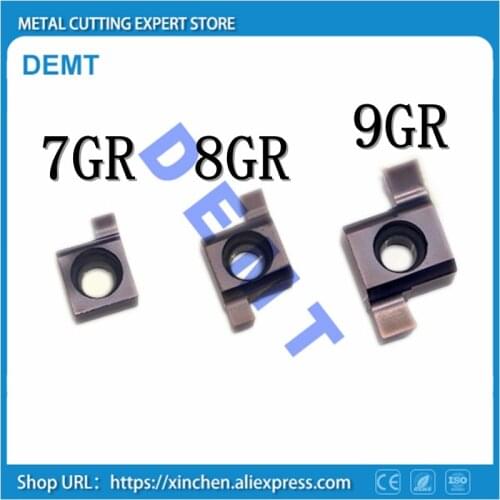 10PCS 6GR 7GR 8GR 9GR Inside Groove Carbide Turning Inserts.7GR 8GR 9GR 100/150/200/250/300 Suit for Grooving Holders SNGR