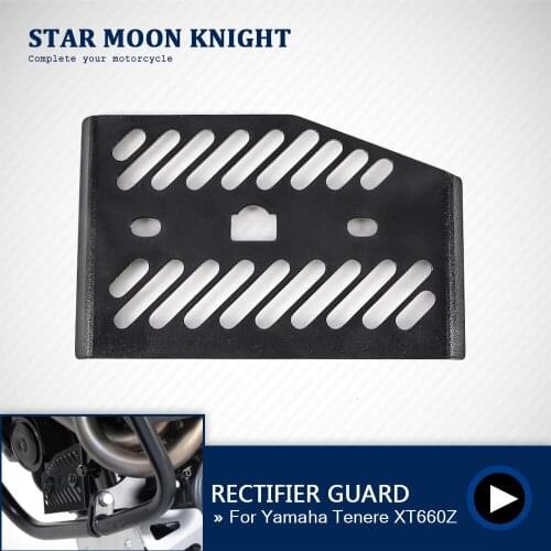 For Yamaha Tenere XT660Z XTZ 660 All years Motorcycle Regulator Rectifier Guard Protector Cover Protecting Mask Board Baffle