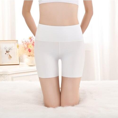 Women Safety Shorts Pants Seamless Nylon High Waist Panties Seamless Yoga Running Shorts Sport Women Gym Leggings
