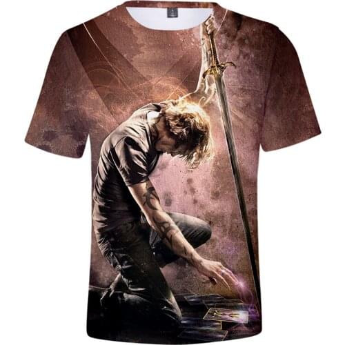 Shadowhunters 3D Printed T-shirts Women/Men Fashion Summer Short Sleeve Tshirts 2019 Hot Sale Casual Trendy Streetwear T shirts