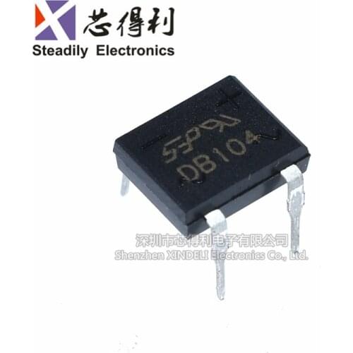 10pcs/lot New Bridge 1A400V Skateboard Support DB104 Bridge Rectifier DIP4