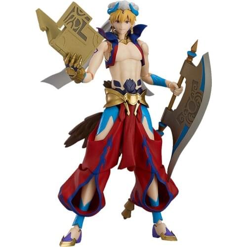 Absolute Warcraft Front Gilgamesh Actionable Figure Pvc Model Cartoon Toy Desktop Decoration Anime Toys Gift Collectibles Model