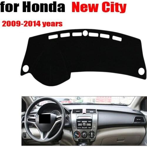 Free shipping!!! car dashboard cover mat For Honda new city 2009-2014 left hand drive