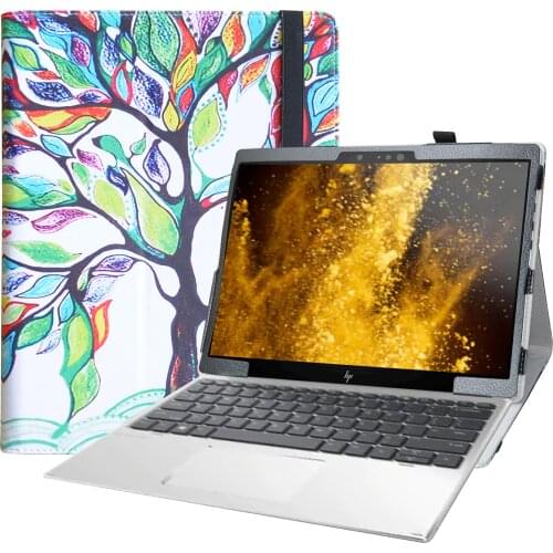 Case For 12.3" HP Elite x2 G4 2-in-1 Tablet (Not fit HP Elite x2 G4 2-in-1 laptop)Folding cover with Elastic closure