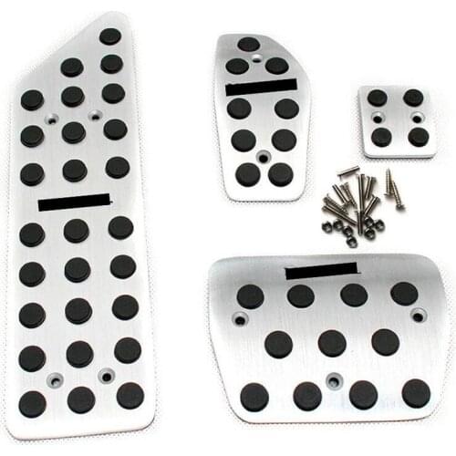 Fit For Nissan X-Trail T32 2014-2018 High quality Aluminum AT Car Fuel Pad Brake Footrest Pedals