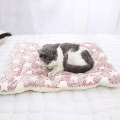 Brand Pet Pad Thickening Cats Dogs General Autumn Winter Warm Pet Blanket Warm Cushion Warm Pet Mattress