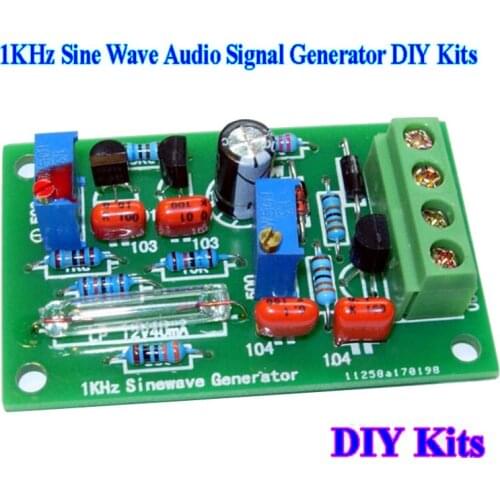 DC 9V-12V 1KHz Sine Wave Audio Signal Generator Signal Source DIY Kits