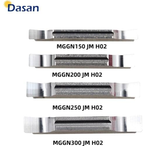 MGGN300 JM 1.5mm 2.0mm 2.5mm 3mm 4mm 5mm MGGN Fine grinding Grooving knife MGMN200 Carbide Turning Insert for Aluminum Copper