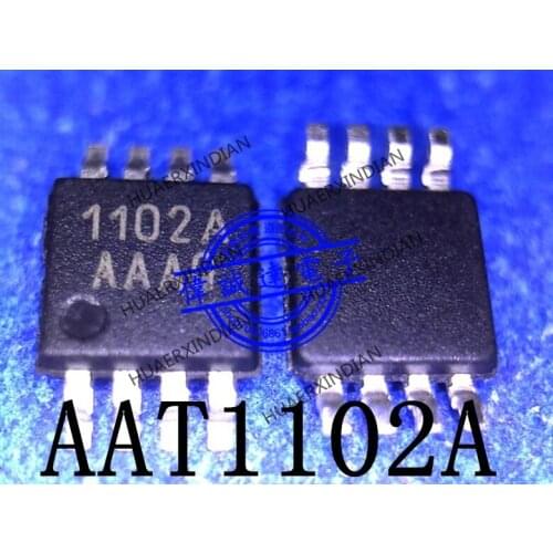 1Pieces new Original AAT1102A-M-T type 1102A MSOP8 In stock real picture