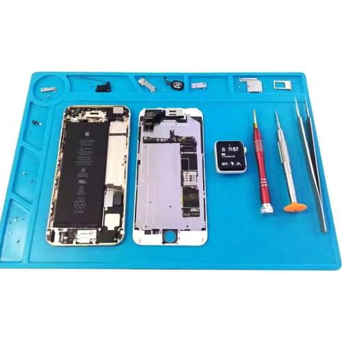 2019 NEW S-120 Soft Silicone Repair insulation pad Desk Mat Maintenance Platform for Computer PC Phone Tablet Repair