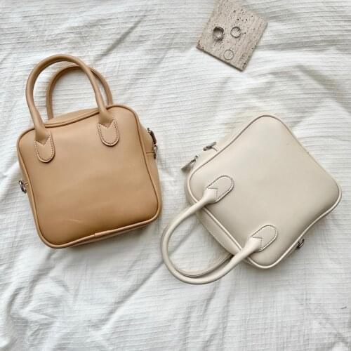 2021 New Zipper Womens Bag High Quality PU Leather Female Flap Handbags Small Youth Shoulder Crossbody Bag Whole Sale
