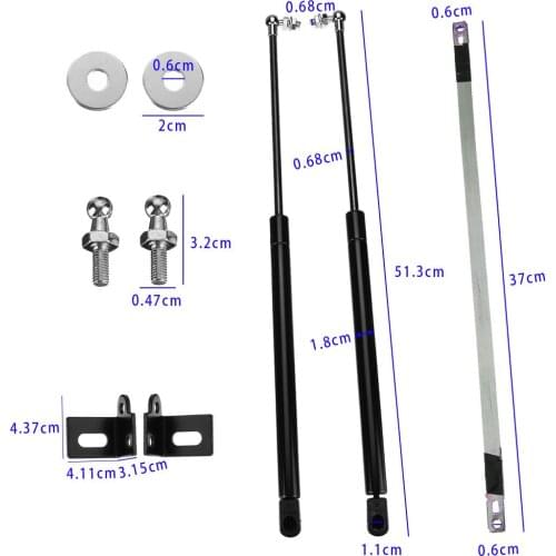 Front Engine Cover Hood Shock Lift Struts Bar For Mazda 6 Atenza 2014 2016 2017 2018 Support Arm Rod Hydraulic Gas Spring