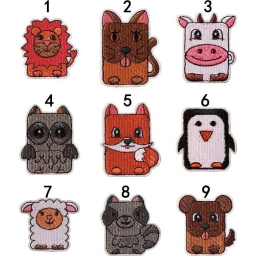 Switch Animal Croxxing Patches for Clothing Phone Stickers Embroidery New Horizons Cube Villagers Stick on Applique Kawaii Patch