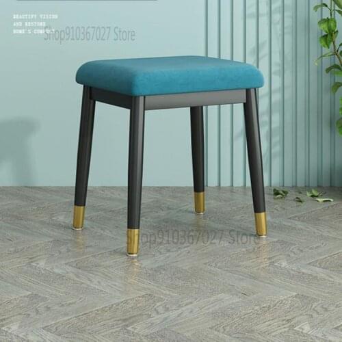 Sofa Stool Chair Home Living Room Coffee Table Stool European Style Shoe Stool Fashion Low Stool