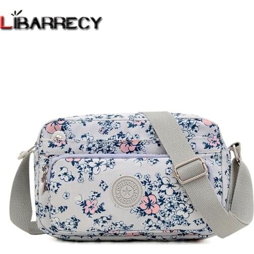 2021 Fashion Solid Color Designer Womens Shoulder Bag Simple Ladies Bag High Quality Nylon Women Messenger Bags Bolsos De Mujer