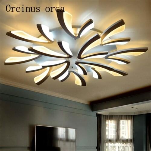 LED ceiling light creative personality living room simple modern dining room warm romantic bedroom lighting