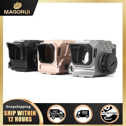 Magorui Tactical EG1 Red Dot Scope Reflex Sight Holographic Optical Sight 1.5 MOA w/ 20mm Rail Mount Tactical Hunting Accessorie