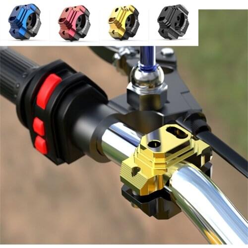 2pcs CNC Metal Motorcycle Handlebar Mirror Riser Additional Assist Modified Accessories 8MM Motorbike Parts Universal