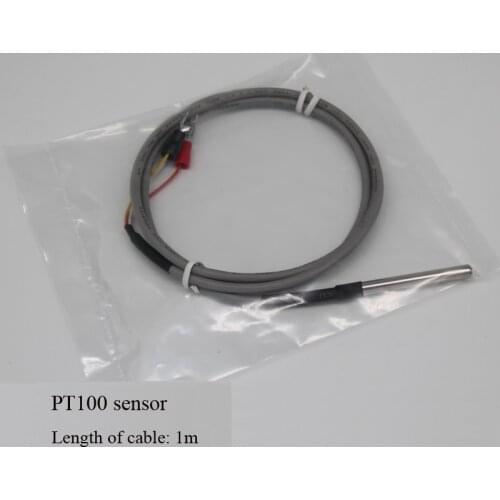 -50~100'C 5*50mm PT100 probe thermal resistance with 1m Shielded wire cable temperature sensor PT100 sensor
