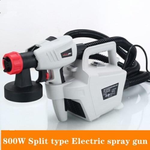 800W Split type electric spray gun Removable High Pressure Electric Paint Spray Gun