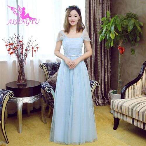 AIJINGYU 2021 2020 sexy wedding party bridesmaid dresses short formal dress BN159