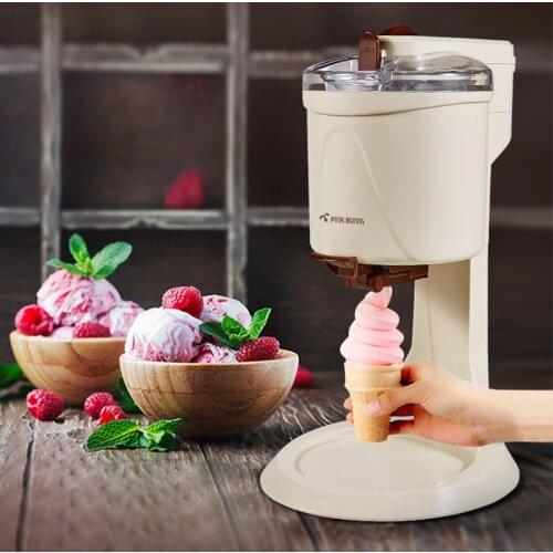 Ice cream Fully Automatic Mini Fruit Ice Cream Machine For Home Ice Cream Maker Electric DIY Kitchen Milkshake Machine