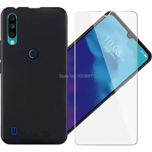 ZTE Blade A7 2020 Fingerprint Tempered Glass Case Full Protection Cover Case With Tempered Glass ZTE Blade A7 2020 Fingerprint