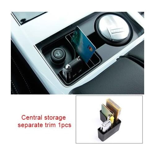 For Land Rover Range Rover Velar carbon fiber Central storage separate box 1pc