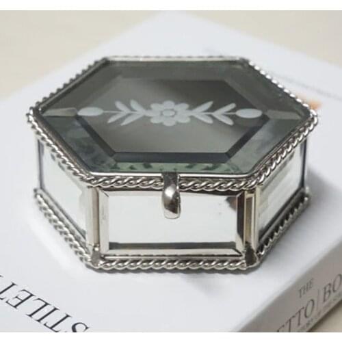 European Princess High-end Jewelry Box Korea Small Jewelry Storage Bracelet Box Valentines Engagement Ring Holder