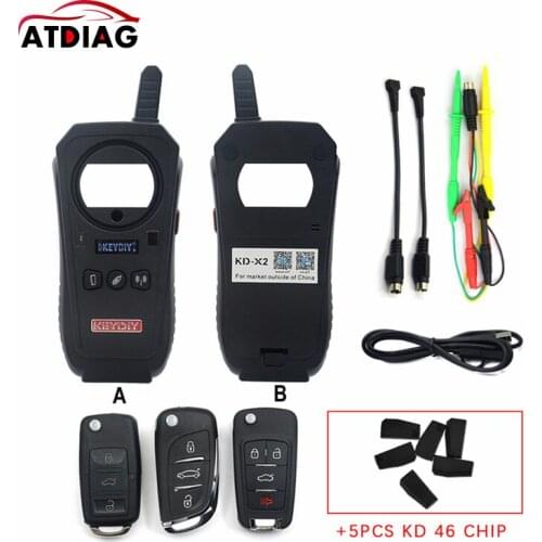 KEYDIY KD-X2 kd X2 Remote Maker Generator Chip Identification with 96bit 48 Transponder Copy Function
