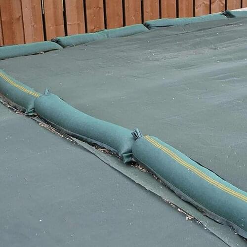 10pcs Silo Sandbags Empty Flood Control Sandbags With Handle Rainproof Silk Cloth Sand Bag For Silo And Flood Protection