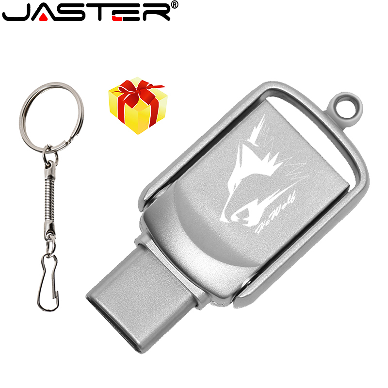 Type-C USB Flash Drive 128GB Mini metal Pen Drive Ultra Dual Memory Stick Thumb 64GB Creative Gift for Business USB Flash Drives